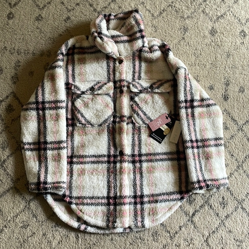Faux Fur Shacket NWT